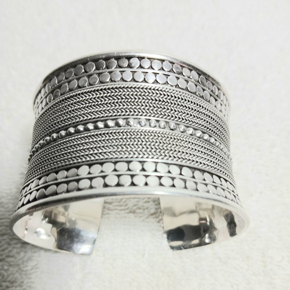 Bracelet (Cuff) - Solid Sterling Silver! - image 3